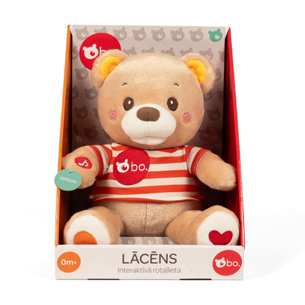 Bo. Interactive Toy Bear (In Latvian Lang.)