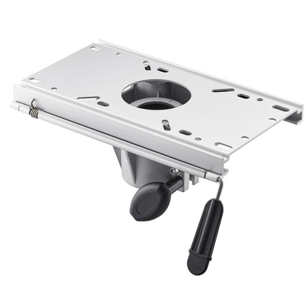 Boat Seat Pedestal, Aluminum 5-Inch Slide, Fits 2-7/8-Inch