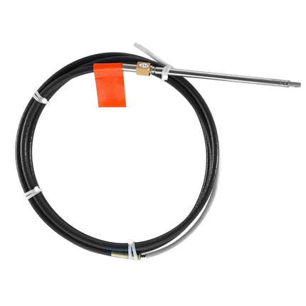 Boat Steering Cable, 17 Ft Rotary, 0.5 Ton Tensile
