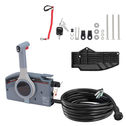 Boat Throttle Control Box for Yamaha 4-Stroke, Power Trim, Side Mount