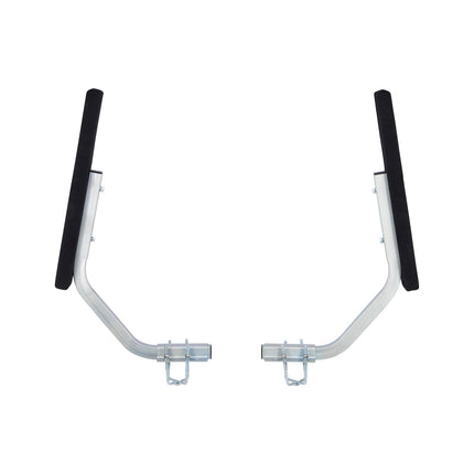 Boat Trailer Guides, 2-Pack Steel, 30 mm Adjustable Pads