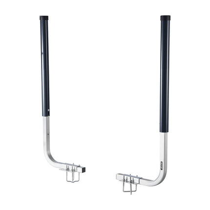 Boat Trailer Guides, Adjustable 40-48 In, 2-Pack PVC