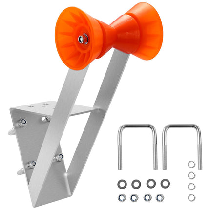Boat Trailer Winch Stand for 2-3 in Posts, 5.1 in Roller