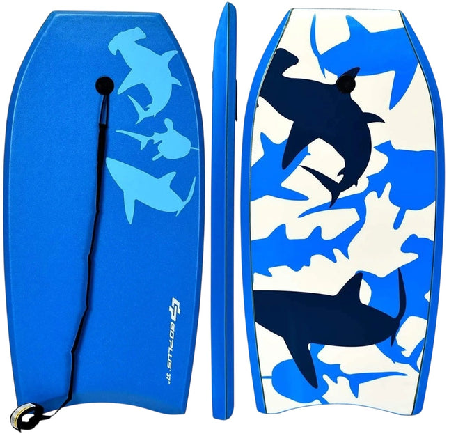 Bodyboard 94x47x5,5 cm, rdzeń EPS, niebieski