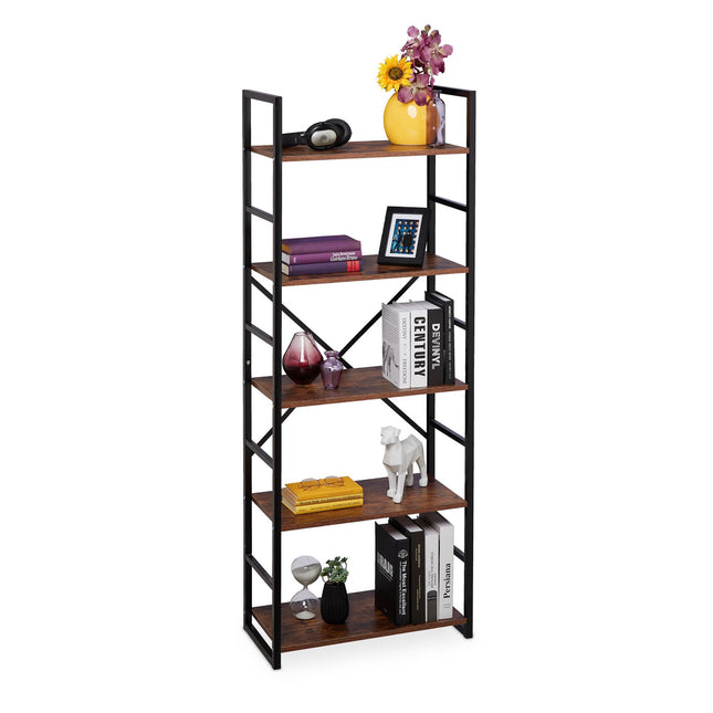 Bookshelf Industry with 5 levels