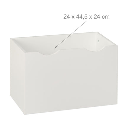 Bookshelf for children with toy box