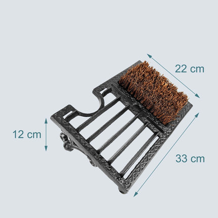 Boot Scraper – Cast Iron With Bristles, Boot Jack