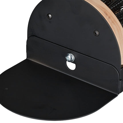 Boot Scraper with Triple-Sided Cleaning Brushes