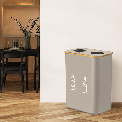 Bottle Collector with 2 Removable Bags, 160L Capacity