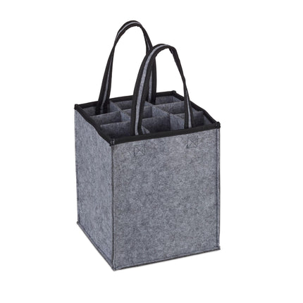 Bottle bag for 9 bottles Felt