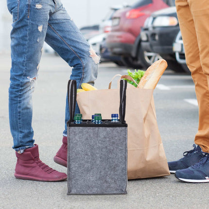 Bottle bag for 9 bottles Felt