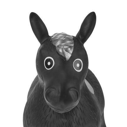 Bouncy Animal Horse in black