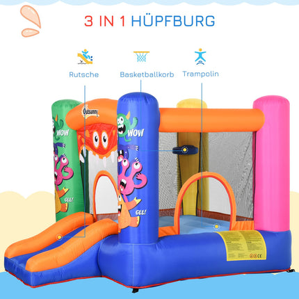 Kids Water Park Bouncy castle with slide, ages 3+
