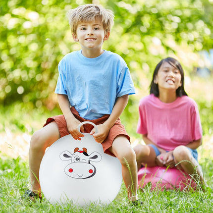 Bouncy ball for children with animal motifs