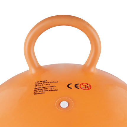 Bouncy ball for children with animal motifs