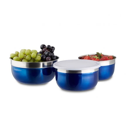 Bowl set with lid 3 parts