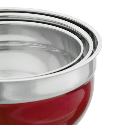 Bowl set with lid 3 parts