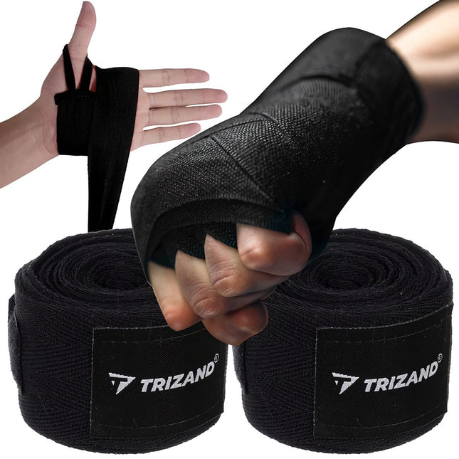 Boxing bandages 4 m x 2 pcs. Trizand 23015