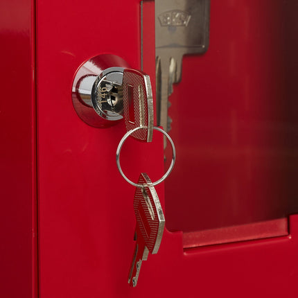 Box with 2 emergency keys