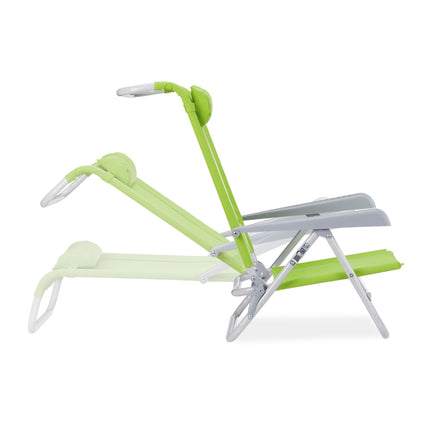 Brass chair with neck pillow