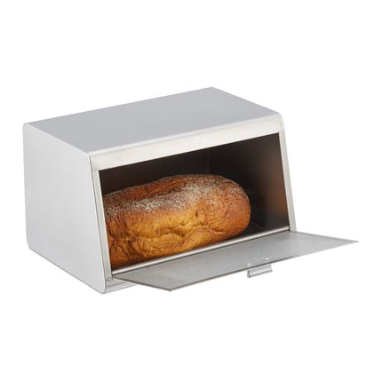 Bread basket in stainless steel