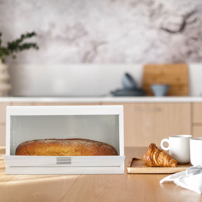 Bread basket in stainless steel