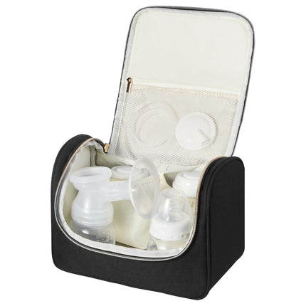 Breast Pump Travel Bag, Insulated Storage, Waterproof Mat
