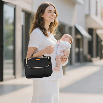Breast Pump Travel Bag, Insulated Storage, Waterproof Mat