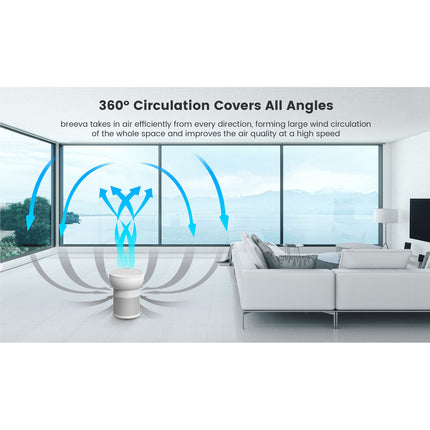 Breeva A2WW Air Purifier 200m3 Wifi GA CADR
