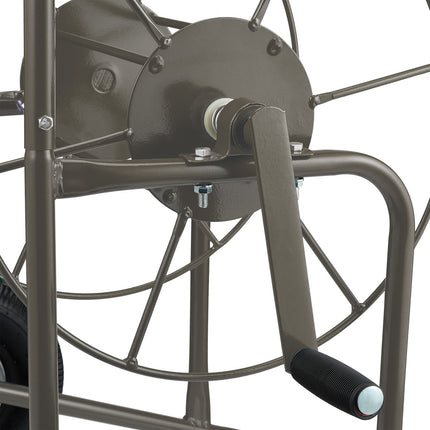 Brown hose cart
