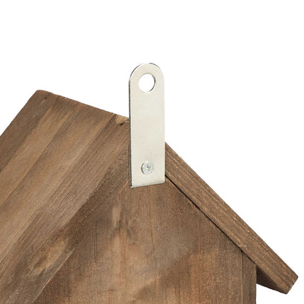 Brown spruce wood ladybug house