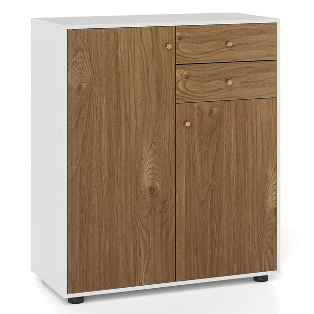 Buffet Cabinet with Adjustable Shelves and Drawers
