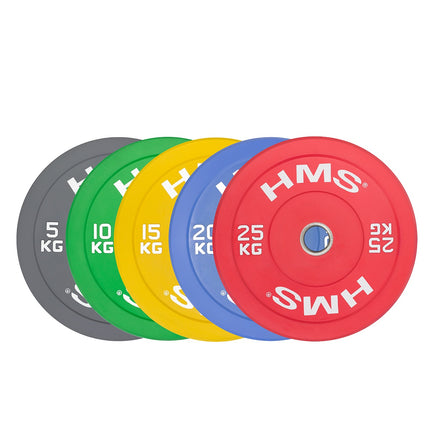Bumper Olympic Plate, 25 KG, Red
