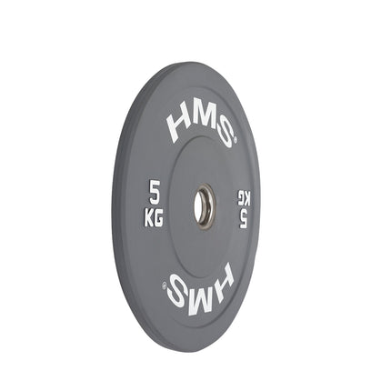 Bumper Olympic Plate, 5 KG, Grey