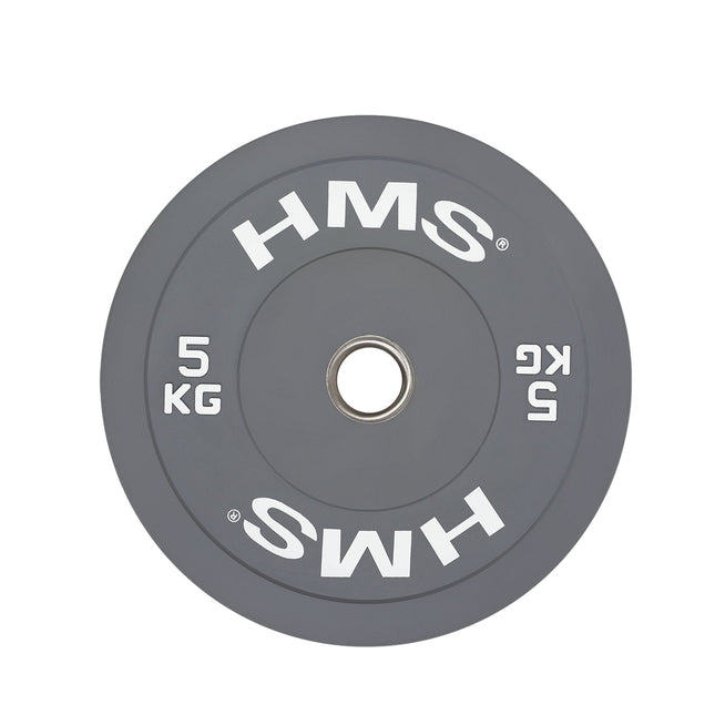 Bumper Olympic Plate, 5 KG, Grey
