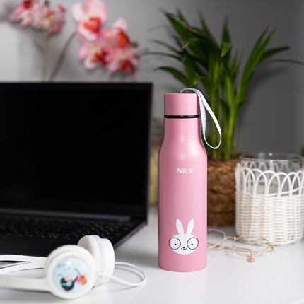 Bunny Thermal Cup – Insulated, Leak-Proof, 12 oz
