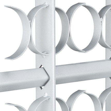 Burglar protection with extendable window grill