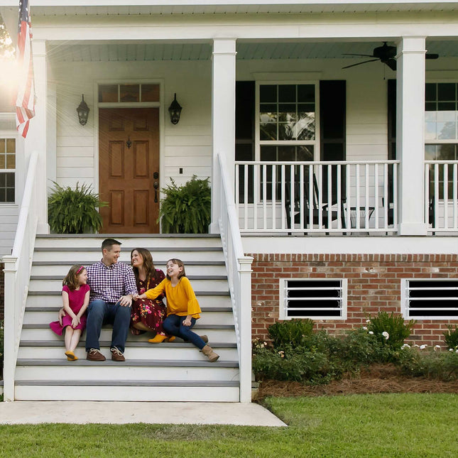 Burglary protection with extendable window grill