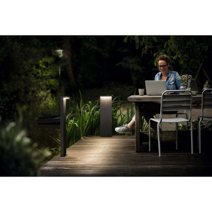 Bustan Bollard Ultra Efficient LED 3.8W 800lm 2700K Anthracite