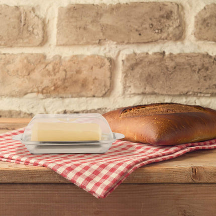 Butter dish with lid