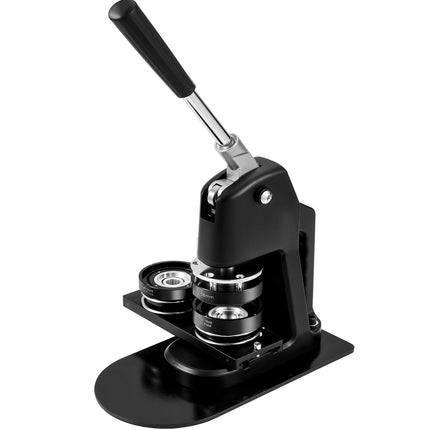 Button Maker Machine, 1.25 and 2.25 In, 500-Piece Kit