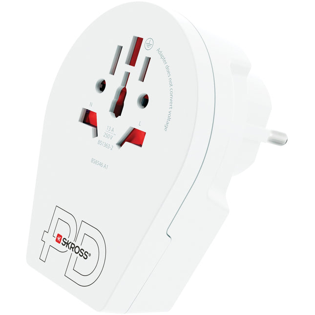 C20PD Travel adapter Europe USB-C PD 20W