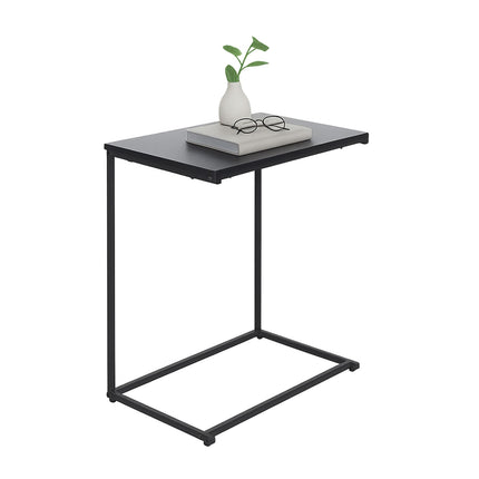 C-Shaped Side Table – Space-Saving, Industrial Design