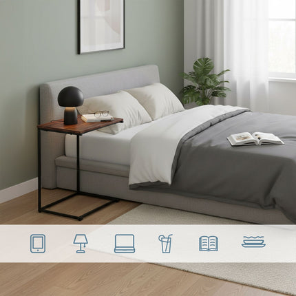 C-Shaped Side Table – Space-Saving, Versatile Design
