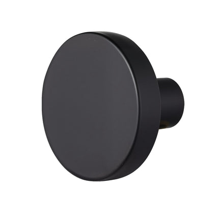 Cabinet Knobs, 10-Pack 32mm Black Zinc Alloy With Screws