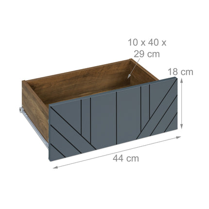 Cabinet with 2 drawers