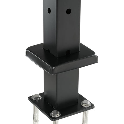 Cable Railing Corner Post 42 In, Pre-Drilled L Holes