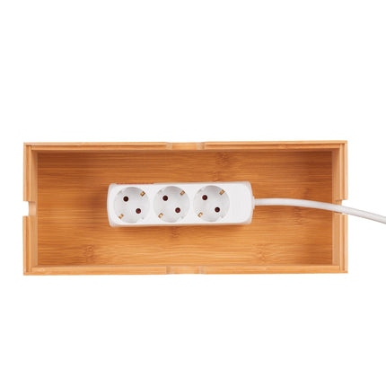 Cable box in bamboo