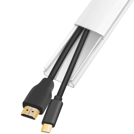 Cable channel kit 67 parts White