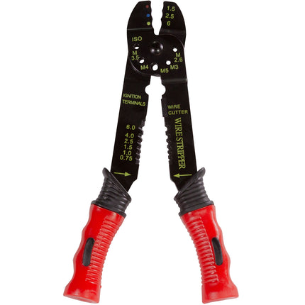 Cable lug pliers with the cable lug